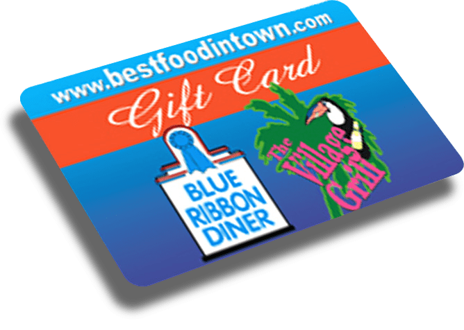 Blue Ribbon Gift Card