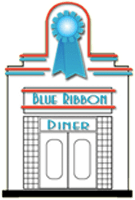 Blue Ribbon Diner Logo